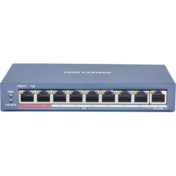 8ポート Fast Ethernet アンマネージド PoEスイッチ BS-3E0109P-E bitstrong