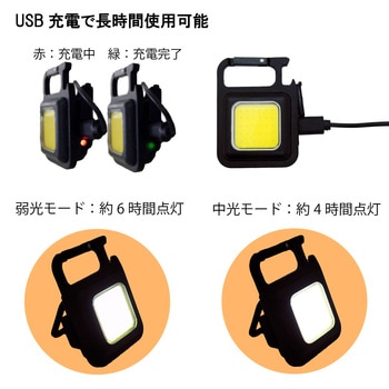 【キーホルダー型】小型防水携帯LEDライト ブロードウォッチ
