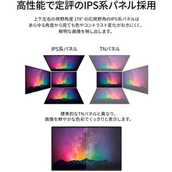 液晶ディスプレイ/43型/3840×2160/HDMI×3、USB×1/ブラック/スピーカー：有 JAPANNEXT