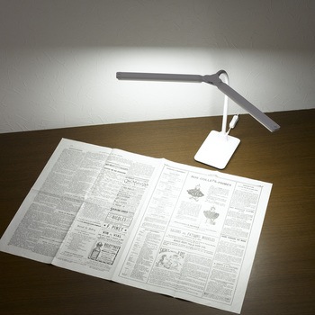 LED2灯スタンドライト調光機能付き ヤザワコーポレーション