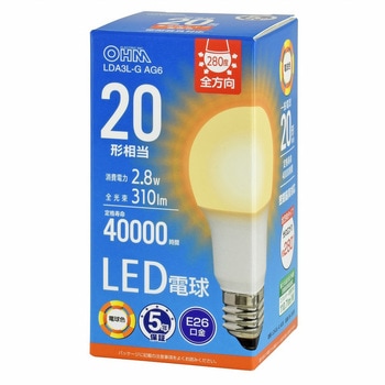 LED電球 E26 全方向タイプ オーム電機