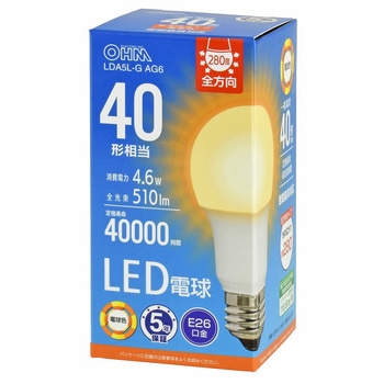 LED電球 E26 全方向タイプ オーム電機