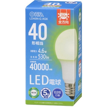 LED電球 E26 全方向タイプ オーム電機