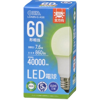 LED電球 E26 全方向タイプ オーム電機