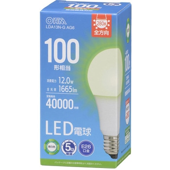 LED電球 E26 全方向タイプ オーム電機