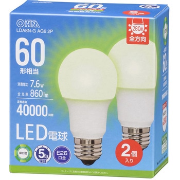 LED電球 E26 全方向タイプ オーム電機