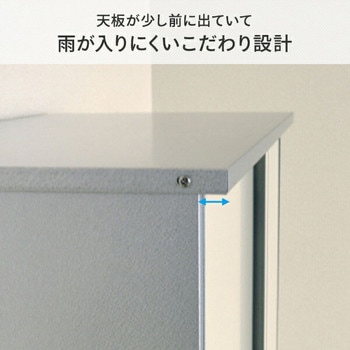 ガルバ製 物置 - 足立製作所
