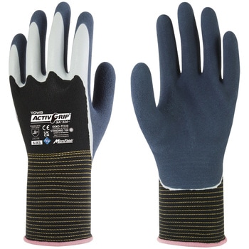 天然ゴム背抜き手袋 ActivGrip XA-324 トワロン(TOWA/東和コーポレーション)