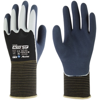 天然ゴム背抜き手袋 ActivGrip XA-324 トワロン(TOWA/東和コーポレーション)