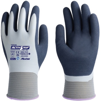 天然ゴム手袋 ActivGrip XA-326 トワロン(TOWA/東和コーポレーション)