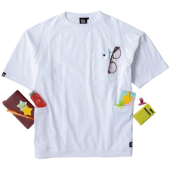 5ポケット 半袖Tシャツ コーコス信岡
