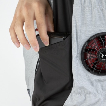 ボルトクール 風ダウンベスト VOLTCOOL
