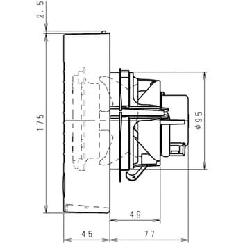 FY-08PFR9VD パイプファン 人感センサー付 パナソニック(Panasonic