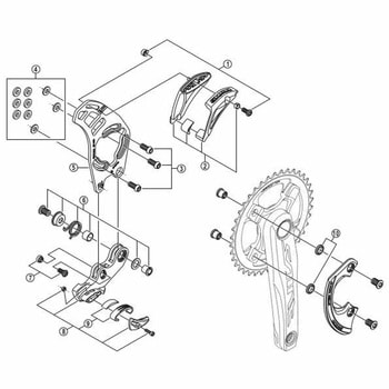 Y1N898070 SM-CD50 ロワーガイドユニット 1個 SHIMANO(シマノ) 【通販