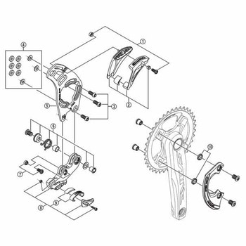 SM-CD50 ガードブッシュ2P SHIMANO(シマノ)