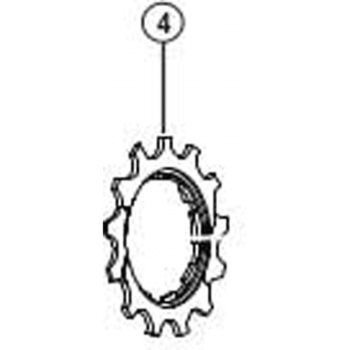 12Tギア(ツバ付ギア)bLグループ用 - SHIMANO(シマノ)