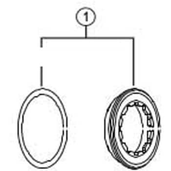 Y1YS98010 ロックリング & スペーサー 1個 SHIMANO(シマノ