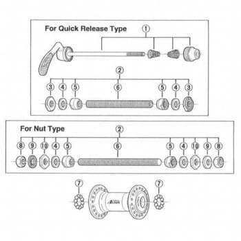 Y21D04010 ロックナット(3mm)ナット式用 1個 SHIMANO(シマノ) 【通販