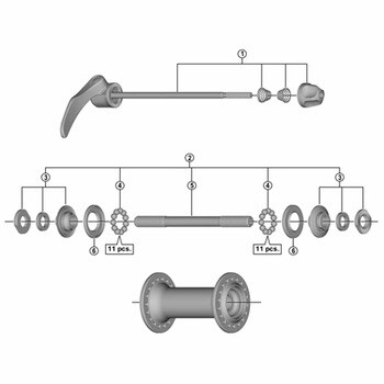Y2AB98020 HB-RS300 クイッククミ133 1個 SHIMANO(シマノ) 【通販 