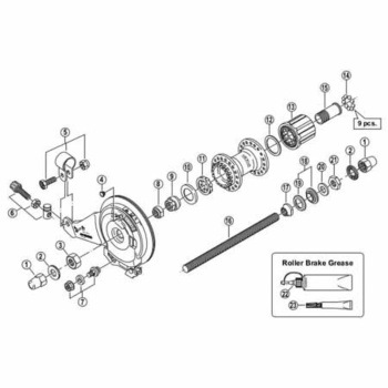 袋ナット(M10) SHIMANO(シマノ) シマノ 品番先頭文字-Y3 【通販