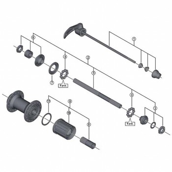 FH-T4000 フリーホイールブクミ SHIMANO(シマノ)