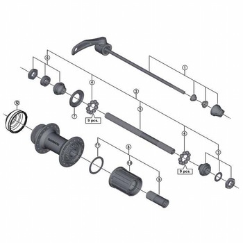 Y31H98010 FH-M4050 クイッククミ 1個 SHIMANO(シマノ) 【通販