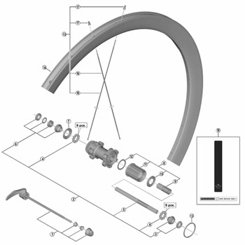 左シールリング SHIMANO(シマノ)