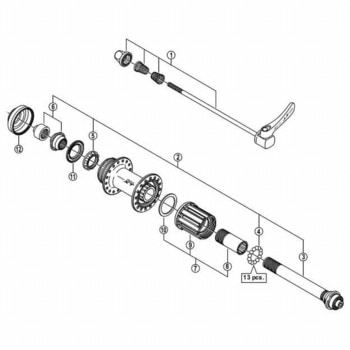 軸組みユニット SHIMANO(シマノ)