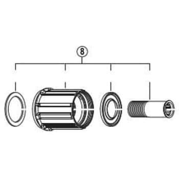 Y3D398070 フリーホイール部組立品 1個 SHIMANO(シマノ) 【通販モノタロウ】