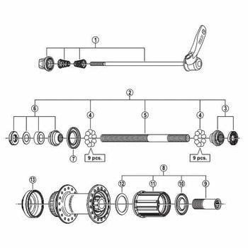 フリーホイール部組立品 SHIMANO(シマノ)