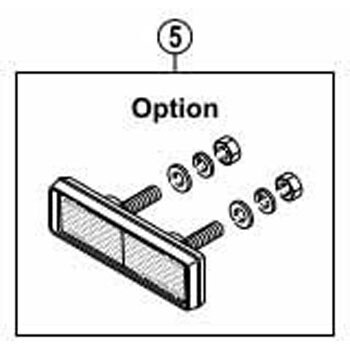 Y41B98010 リフレクターユニット(4個/ オプション) 1個 SHIMANO(シマノ