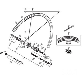 Wh Rs11 R リムステッカー Lリム Shimano シマノ シマノ 品番先頭文字 Y4 通販モノタロウ Y