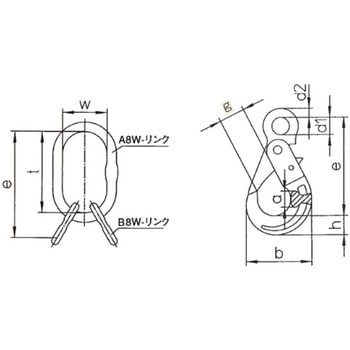 スリングチェーン トリプル(アイタイプ) pewag