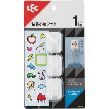 粘着小物フック - LEC(レック)