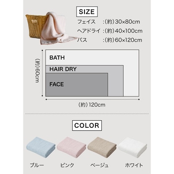 カラリアース ヘアドライタオル シービージャパン