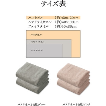 カラリデイ バスタオル シービージャパン