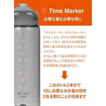 SANTECO TRACK&GO ウォーターボトル シービージャパン