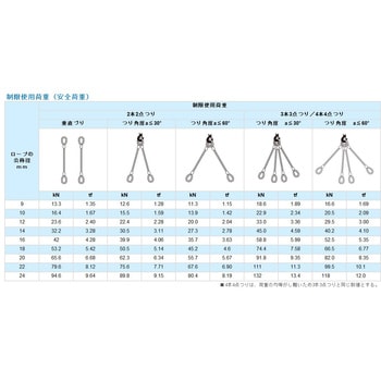 12mm×5.5m ナチュラルコアロープ(ナックロック加工) 1本 浪速製綱