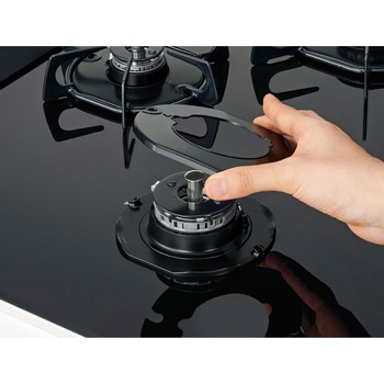 ガスコンロ　2016年製　　 リンナイ（Rinnai） クリナップ ZGCNL4R16AKE-E-13A ガスコンロ