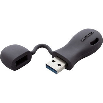 MF-JRU3032GBK USB������ 32GB USB A ��̌^ �L���b�v�� �X�g���b�v�z�[���t �V���R���f�� �ϏՌ� �G���R�� �u���b�N�F 31138259