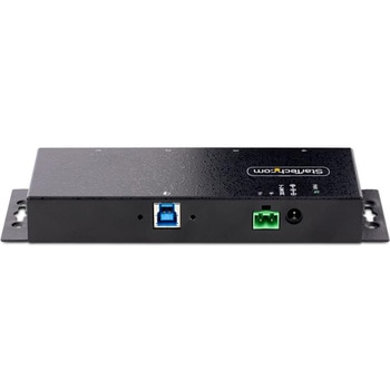 USBハブ/USB3.0(5Gbps)接続/4ポート(4xUSB-A)/産業用メタル筐体/ESD保護/サージ保護 StarTech.com