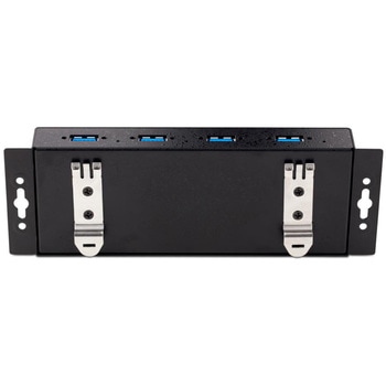 USBハブ/USB3.0(5Gbps)接続/4ポート(4xUSB-A)/産業用メタル筐体/ESD保護/サージ保護 StarTech.com