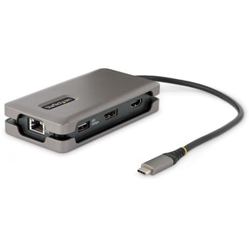 DKT31CDHPD3 ドッキングステーション/USB-C接続/1画面/4K60Hz HDMIまたはDisplayPort/100W PD/USBハブ/LAN/32cmケーブル  1個 StarTech.com 【通販モノタロウ】