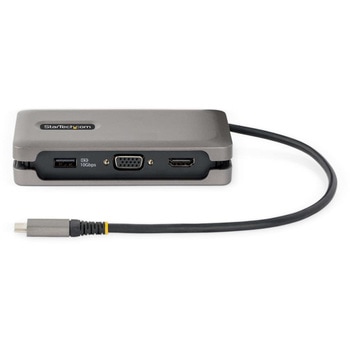 ドッキングステーション/USB-C接続/1画面/4K60Hz HDMIまたは1080p VGA/100W PD/USBハブ/LAN/32cmケーブル StarTech.com