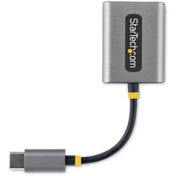 オーディオスプリッター/USB-C接続/2ポート3.5mm4極ステレオミニジャック/マイク入力付/24bitDAC StarTech.com