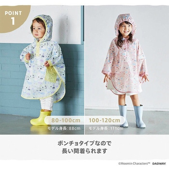 レインポンチョ MOOMIN BABY