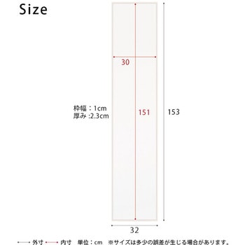 細枠ウォールミラー(32) 永井興産