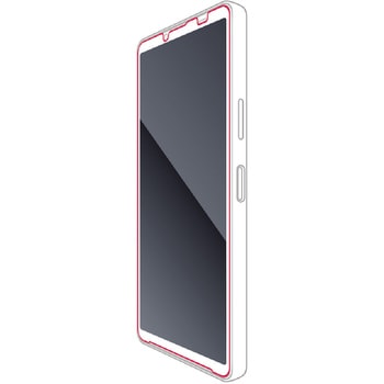 Xperia 10 V SO-52D/SOG11 ガラスフィルム 高透明 表面硬度10H 指紋防止 気泡防止 エレコム