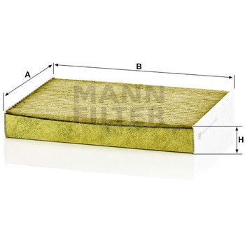 輸入車用フレシャスプラス(高性能エアコンフィルター) MANN-FILTER