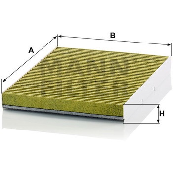 輸入車用フレシャスプラス(高性能エアコンフィルター) MANN-FILTER